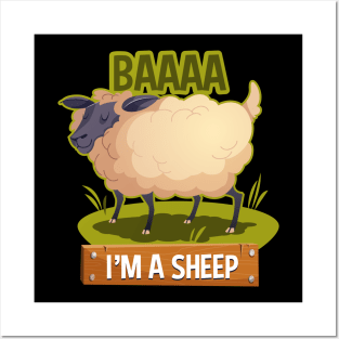 BAAA I'm A Sheep Posters and Art